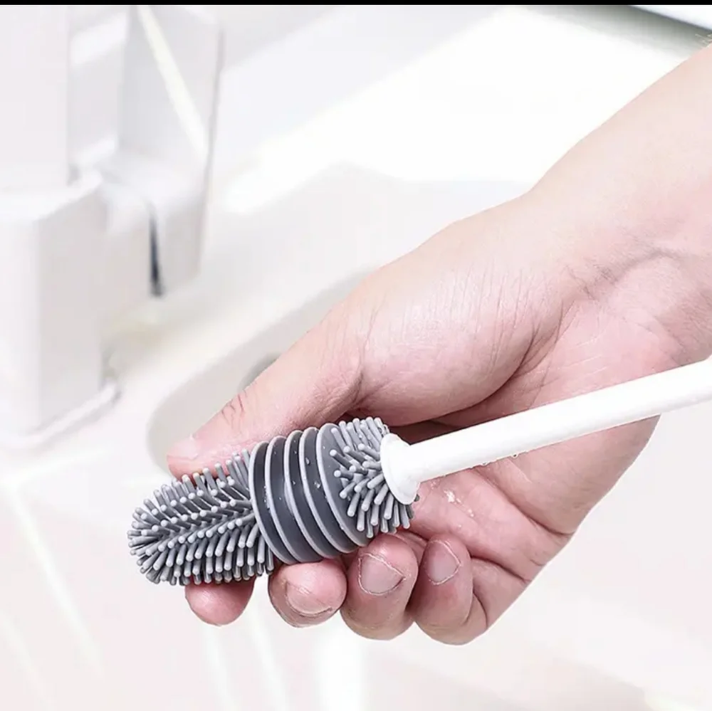 New Long Cup Cleaning Brush - White